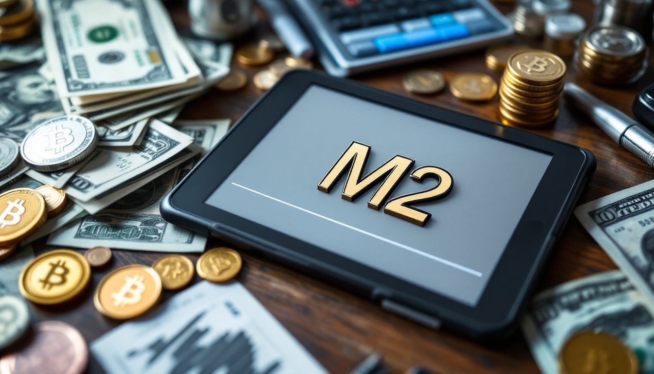 현금 예금 등 다양한 형태로 구성된 M2 통화량의 개념