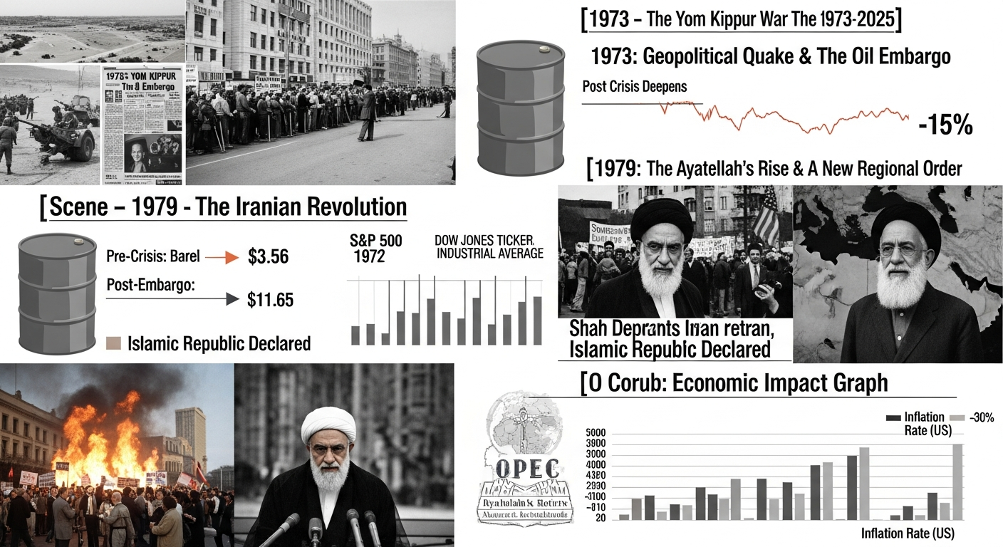 중동 분쟁 역사: 1973년 오일쇼크부터 최근 호르무즈 긴장까지의 시간 흐름