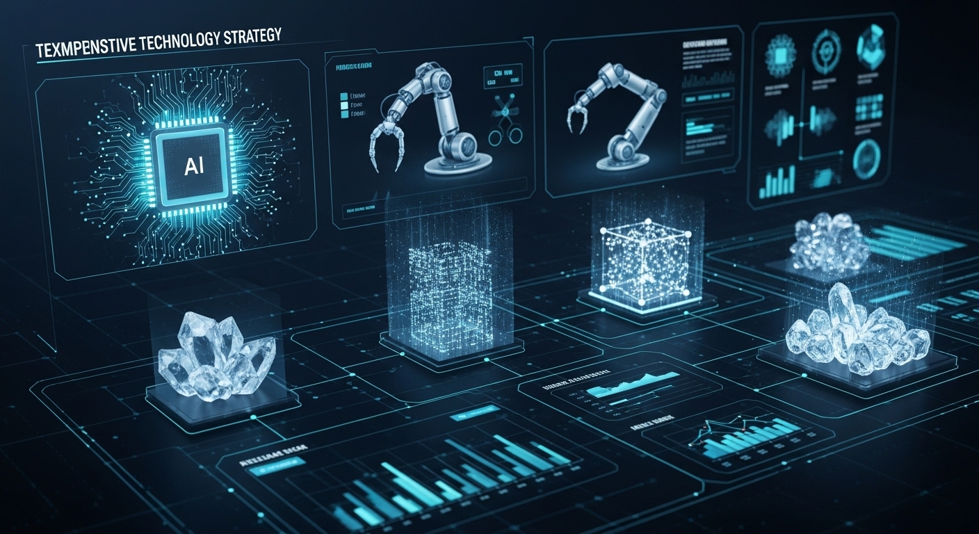 양자컴퓨팅을 넘어선 JP모건의 광범위한 첨단 기술 전략을 보여주는 이미지.