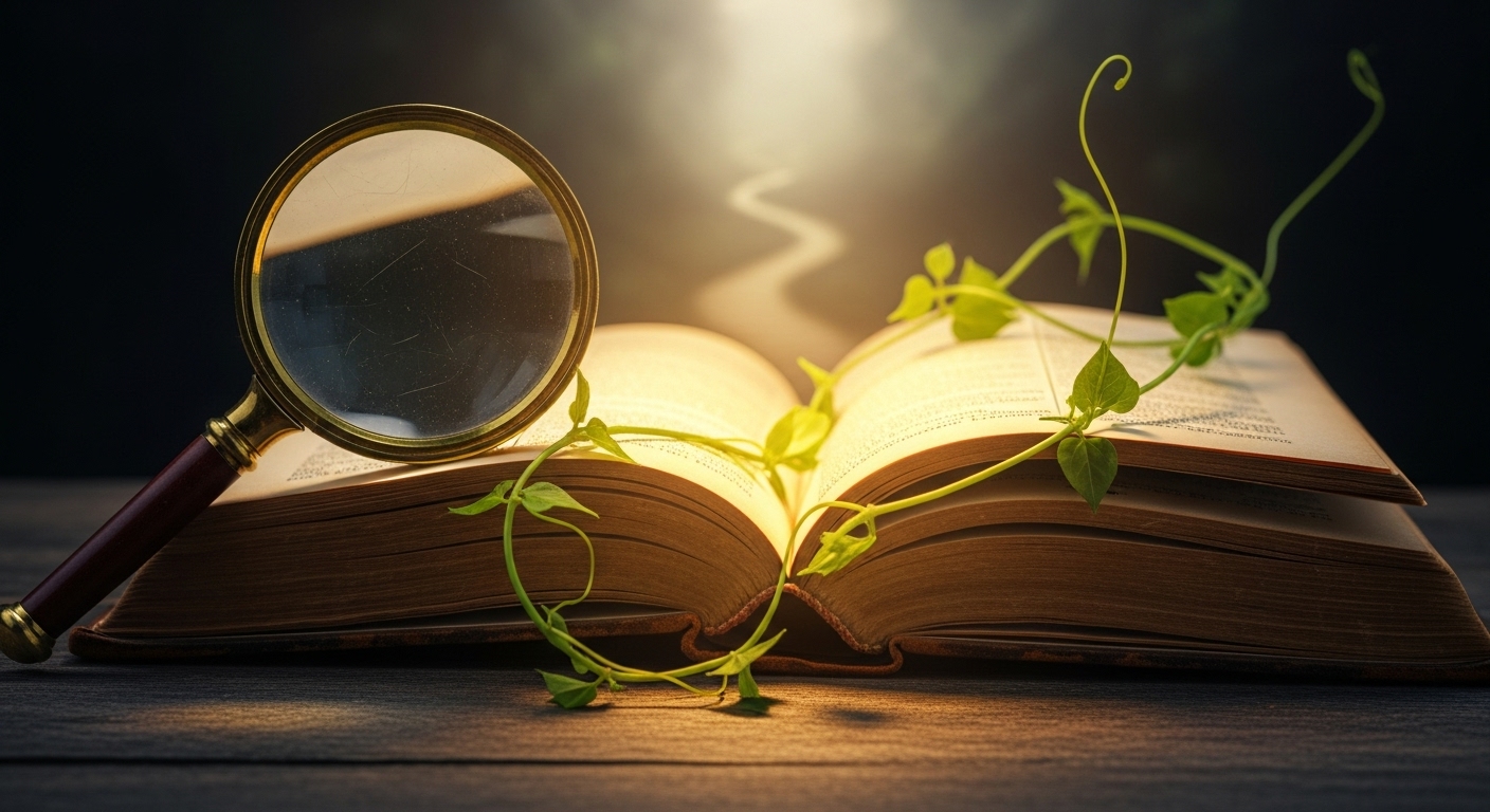 겸손함 호기심 끊임없는 학습을 통해 개인적인 성장과 지혜를 추구하는 태도를 상징하는 이미지