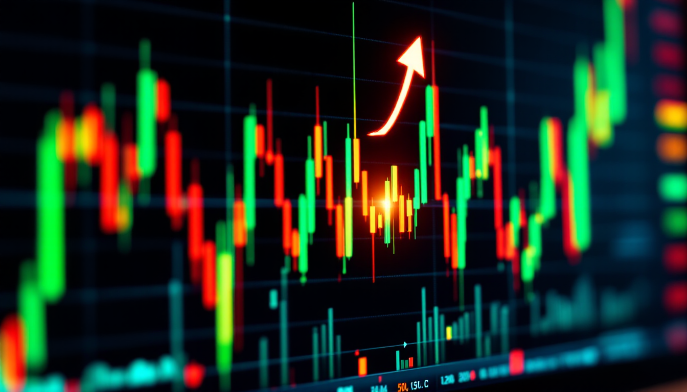 이동평균선과 거래량이 함께 분석되어 시너지 효과를 내는 주식 차트