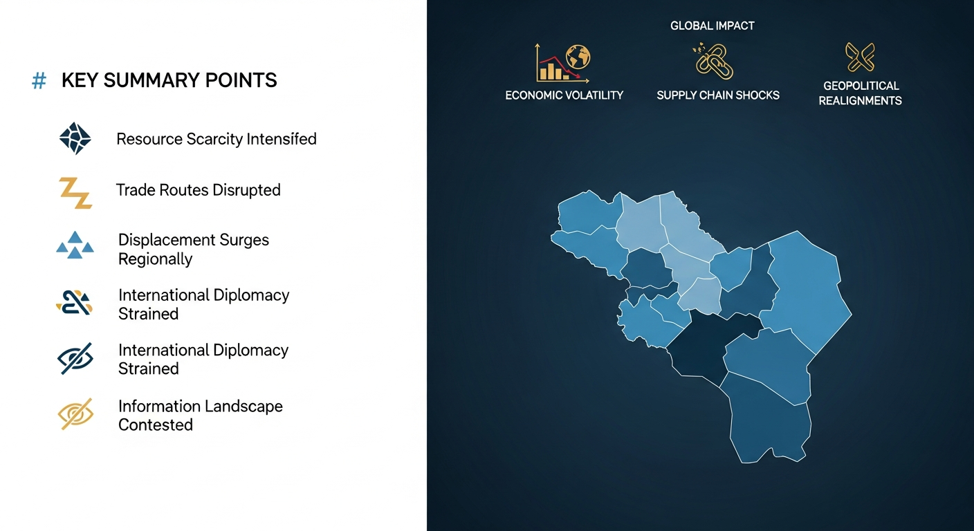 미국 이스라엘 이란 전쟁의 주요 요약을 담은 간결한 인포그래픽